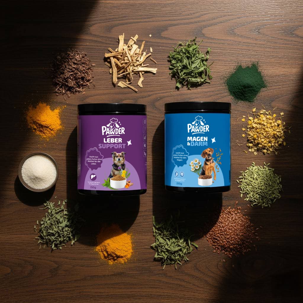 Leber Support und Magen-Darm Dosen