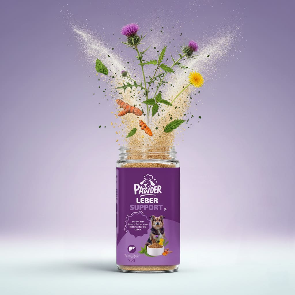 Gesunder Hund beim Tierarzt