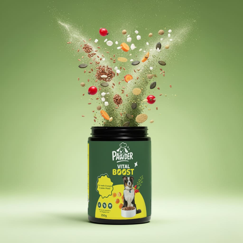 Vitaler Hund beim Tierarzt